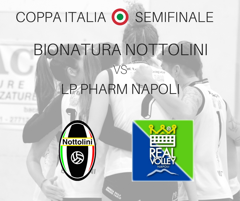 Sorteggi Coppa Italia 2018: la semifinale sarà Bionatura Nottolini VS LP Pharm Napoli