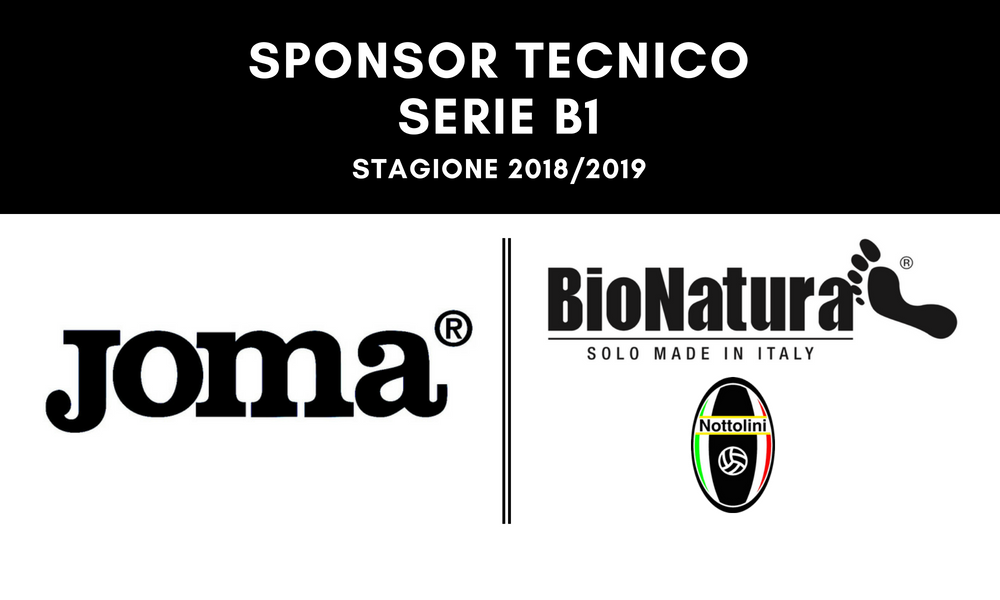Joma sponsor tecnico della Bionatura Nottolini